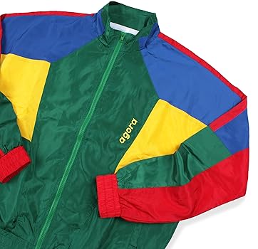 ジャケット・アウター 80s 90s EURO cotton wide design blouson Agora Vantage Windbreaker Jacket Retro 80s 90s Neon, Color